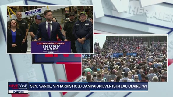 JD Vance makes campaign stop in Wisconsin