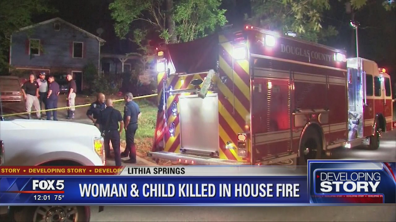 Woman and child killed in house fire | FOX 5 Atlanta