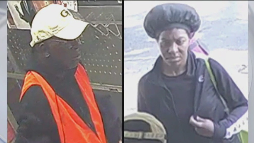 Thieves crawl through hole in the wall