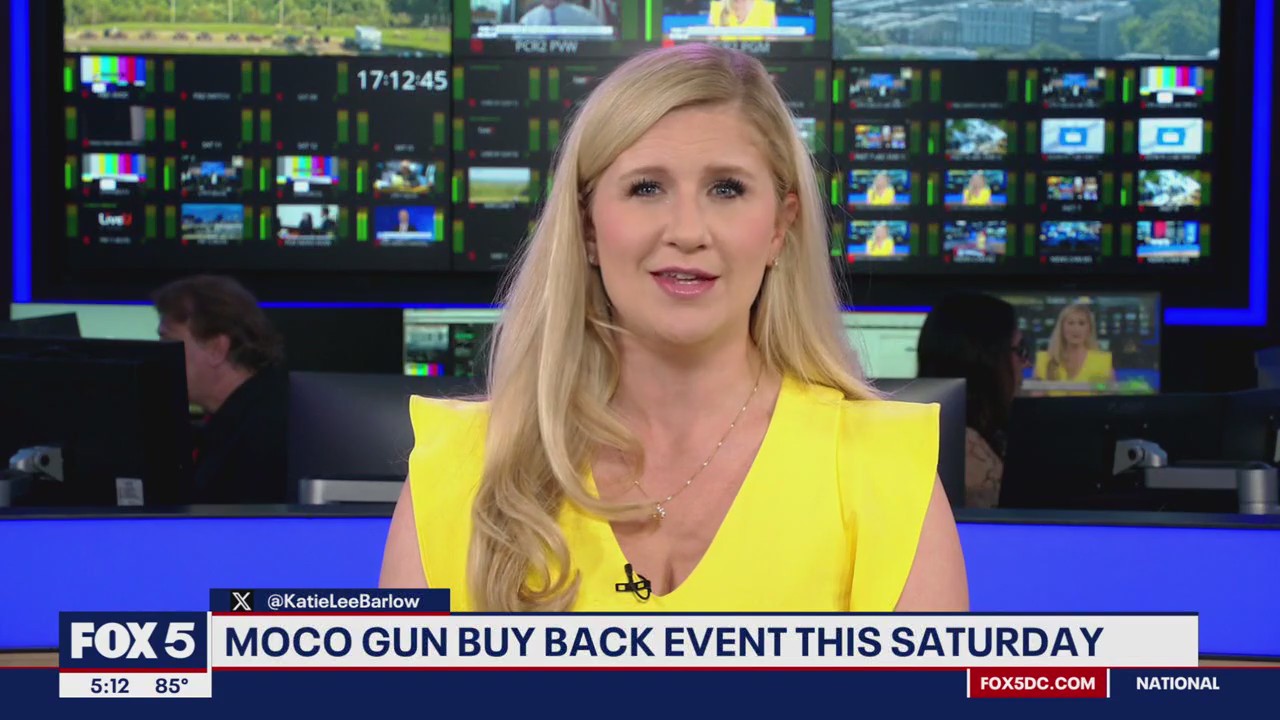 Montgomery County to host buy back guns event this Saturday | FOX 5 DC