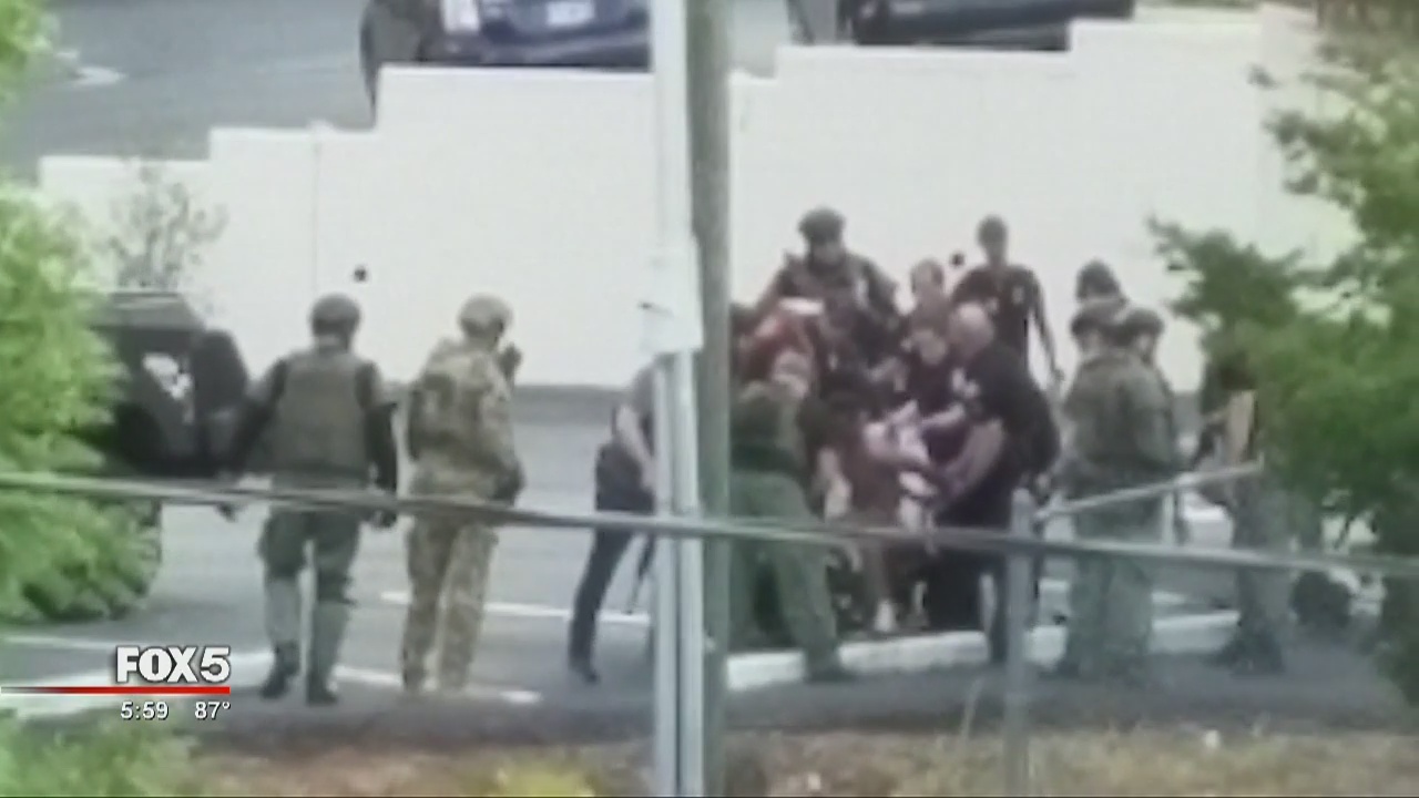 SWAT standoff suspect takedown | FOX 5 Atlanta