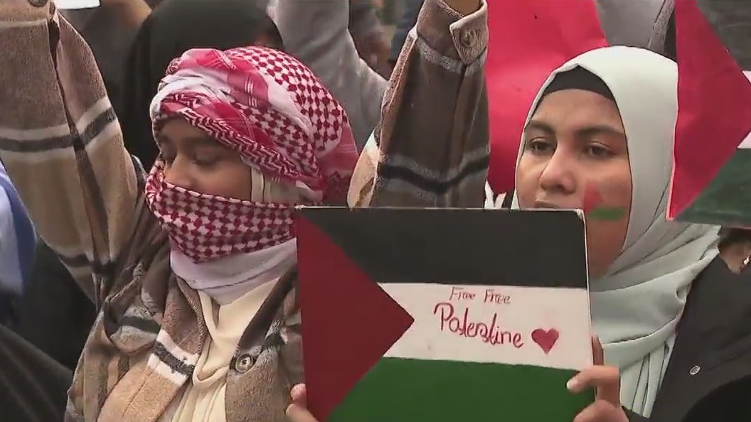 Students protest Israel-Hamas war