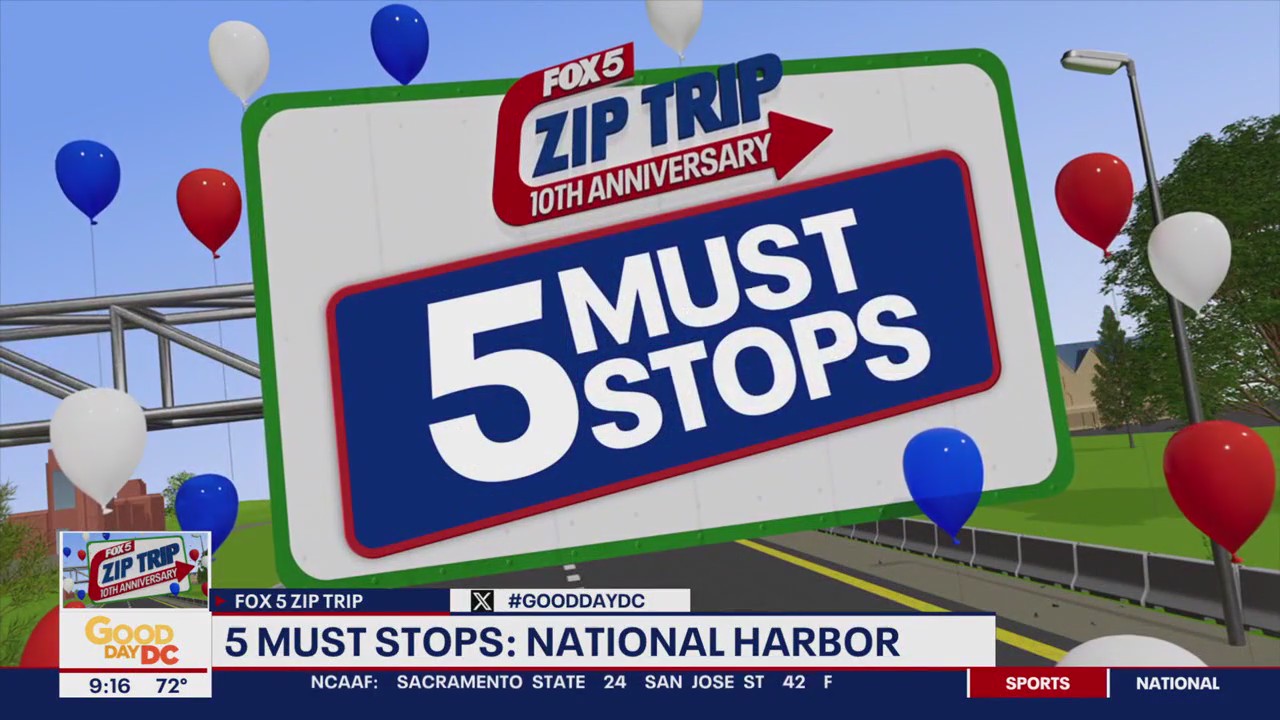 Zip Trip to National Harbor: 5 Must Stops