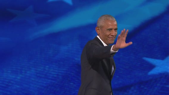 Former President Barack Obama's full speech on second night of DNC