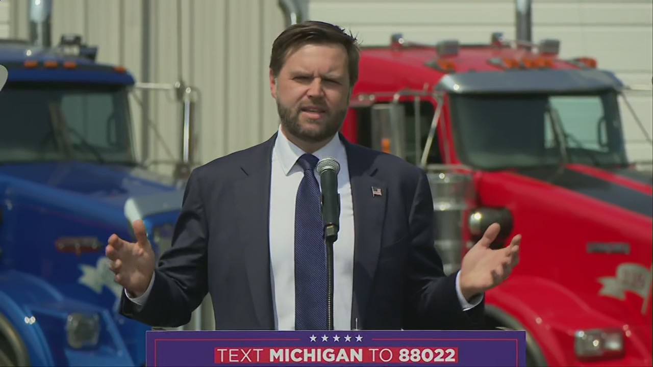FULL SPEECH: JD Vance rallies in Michigan