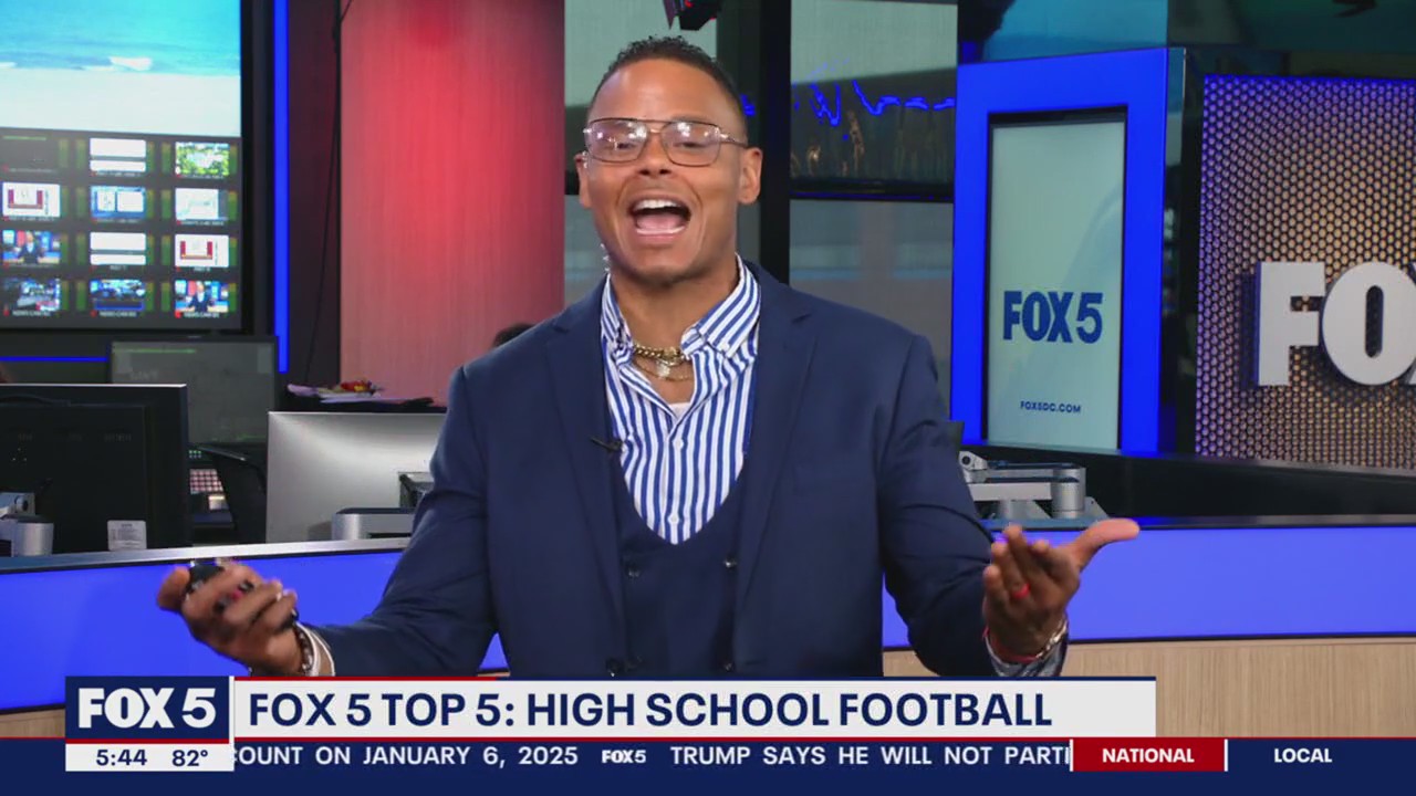 Fox 5 Top 5, a weekly countdown of the top high school football teams ...