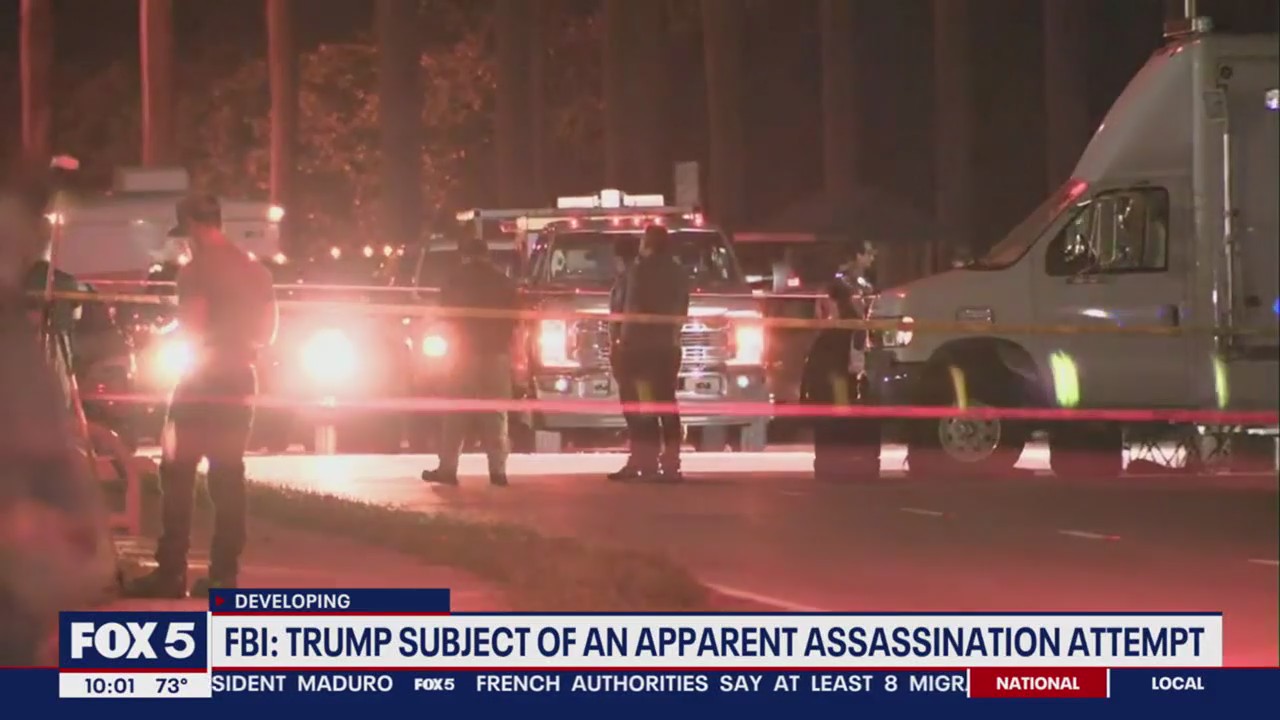 Trump subject of apparent assassination attempt, FBI says | FOX 5 DC