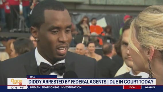 Diddy arrested, charged with sex trafficking and racketeering