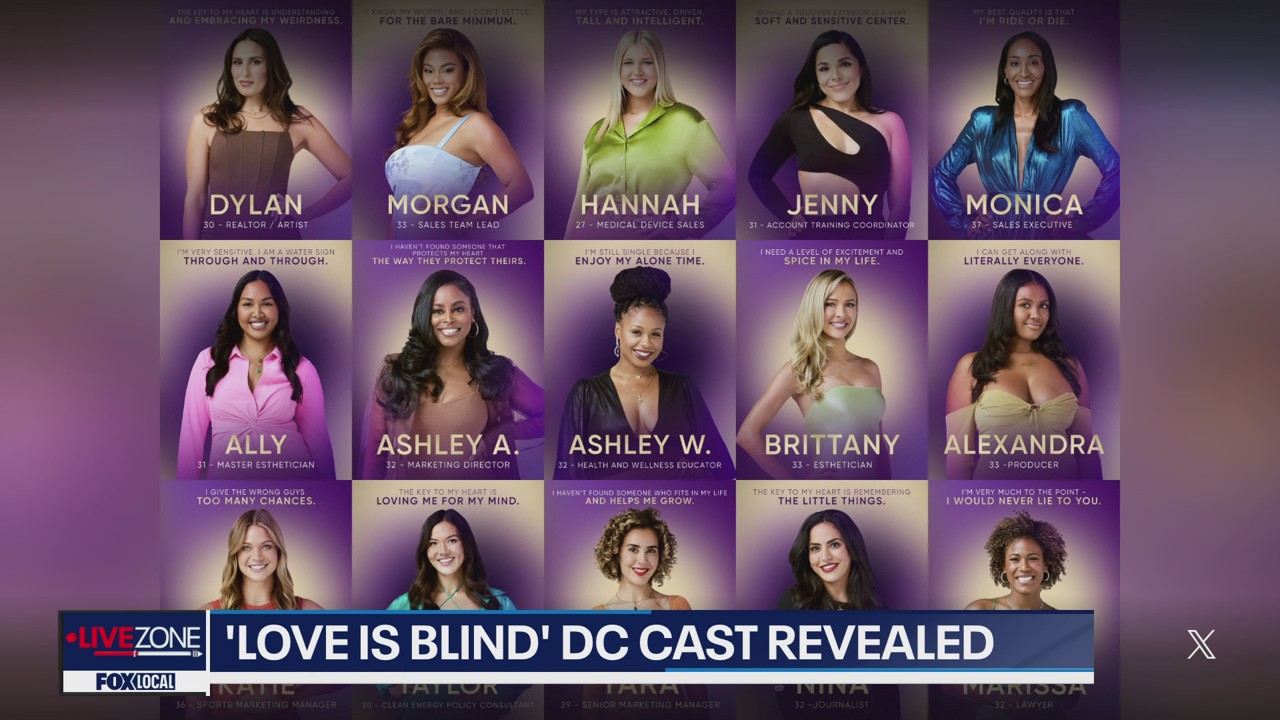 Internet reacts to 'Love is Blind' DC cast | FOX 5 DC