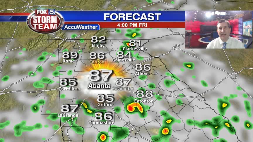 Late Thursday afternoon weather | FOX 5 Atlanta