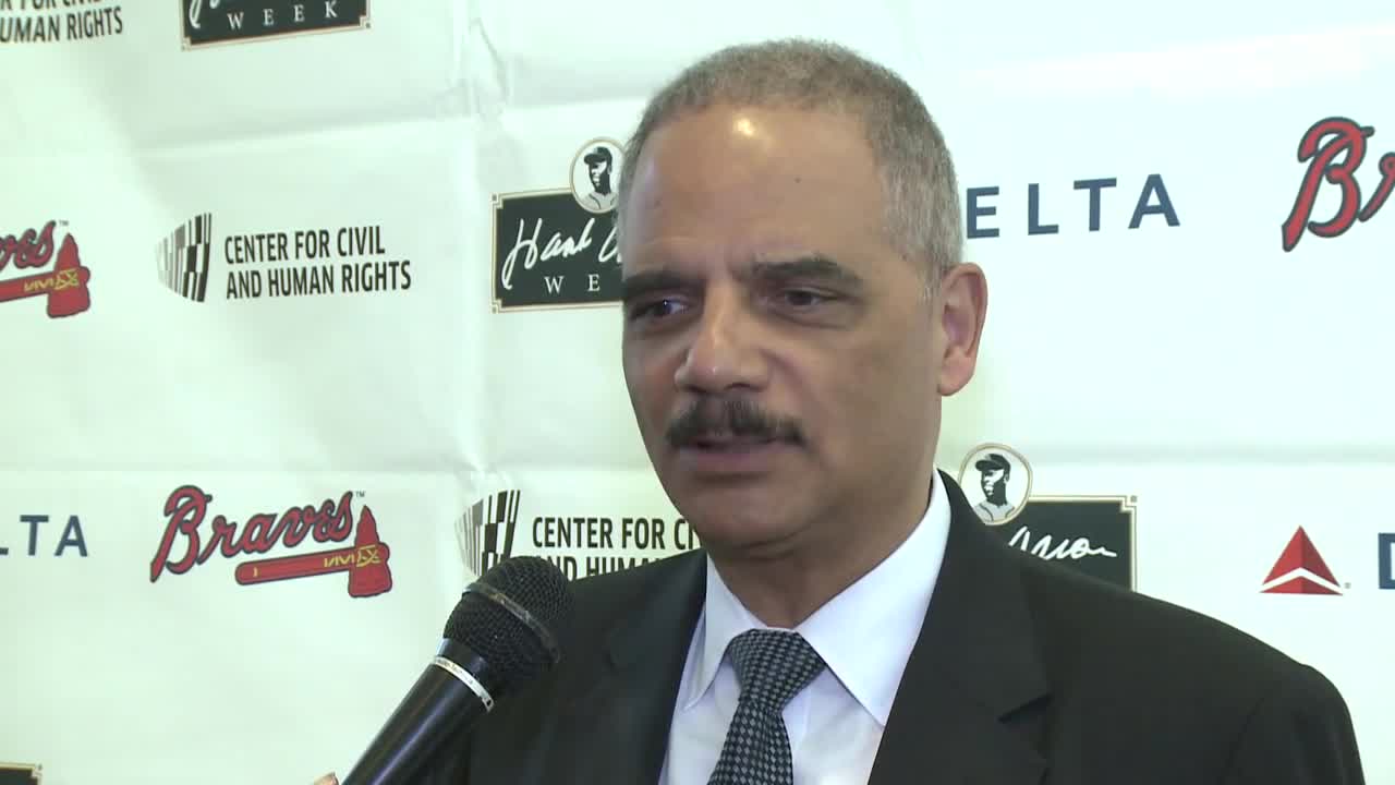 Former US Attorney General Eric Holder