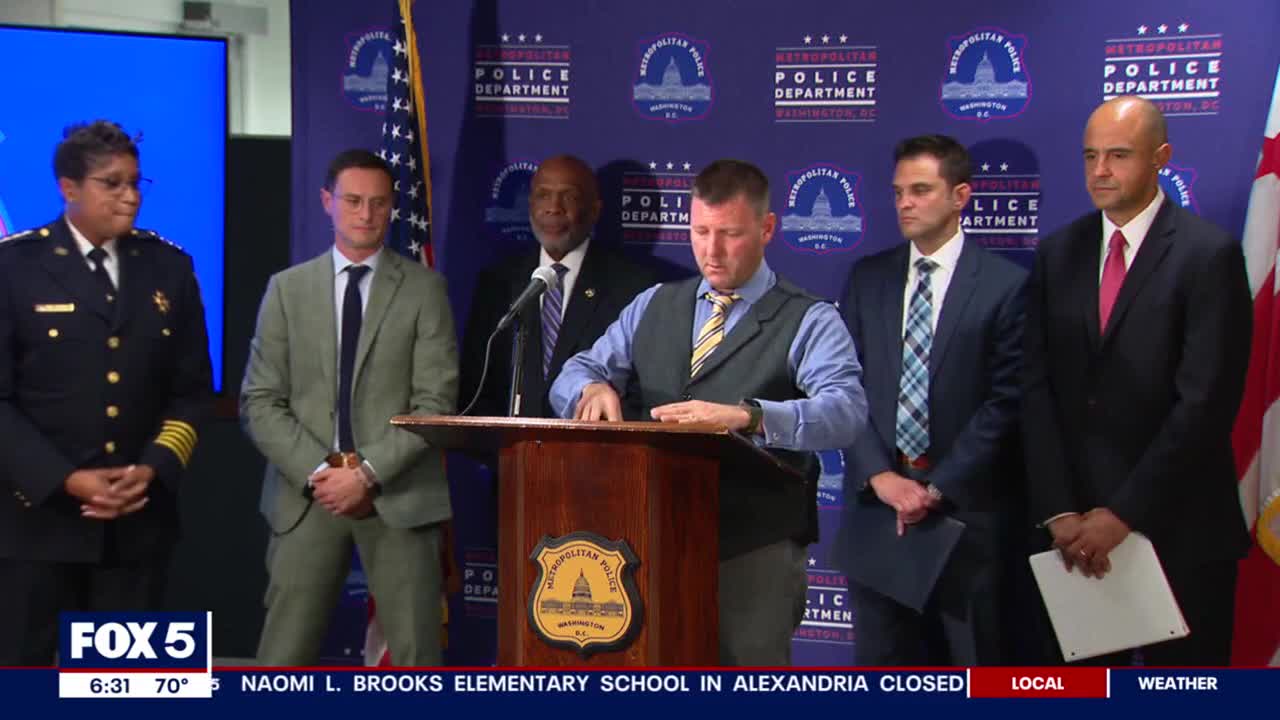 MPD announces arrest in series of cold case sexual assaults | FOX 5 DC
