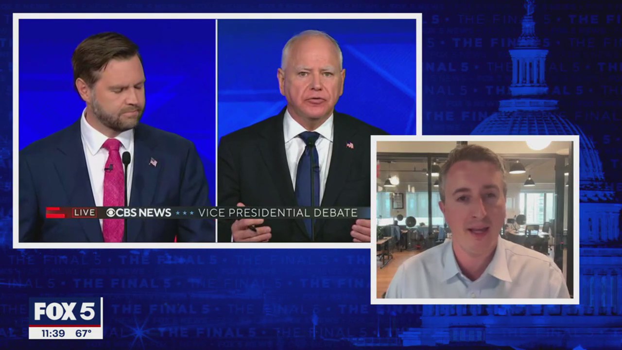 "Maybe it does matter:" Vance, Walz court undecided independents in  polite debate