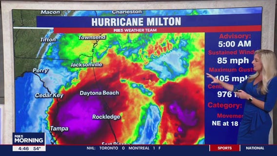 FOX 5 Weather forecast for Thursday, October 10