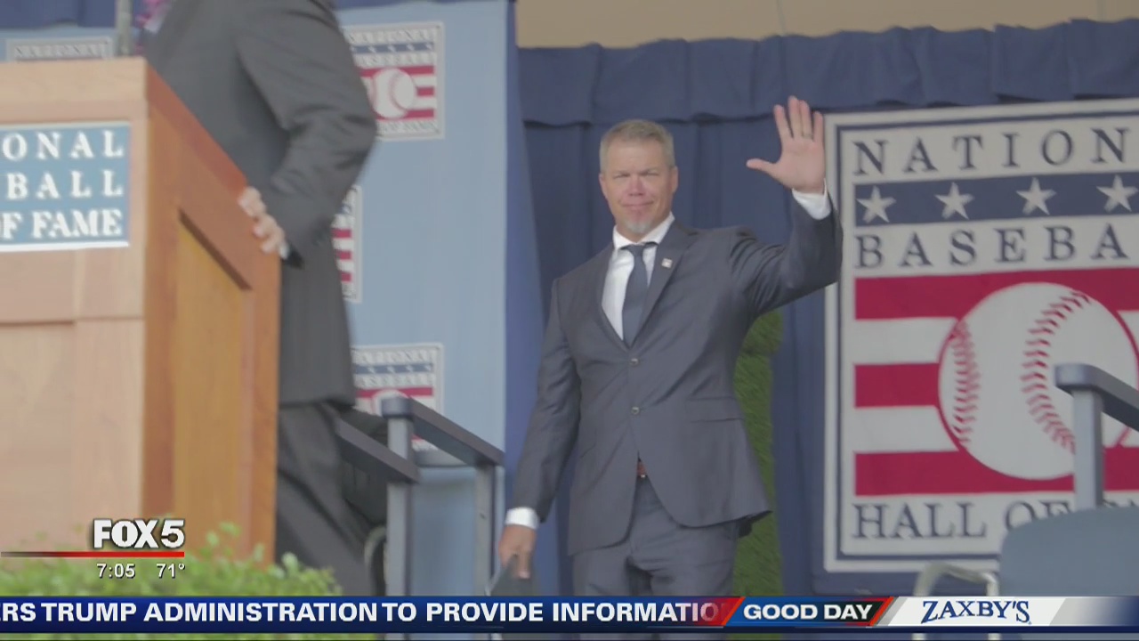 Chipper Jones gets baseball's highest honor