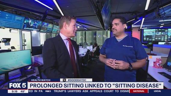 Prolonged sitting linked to "sitting disease"