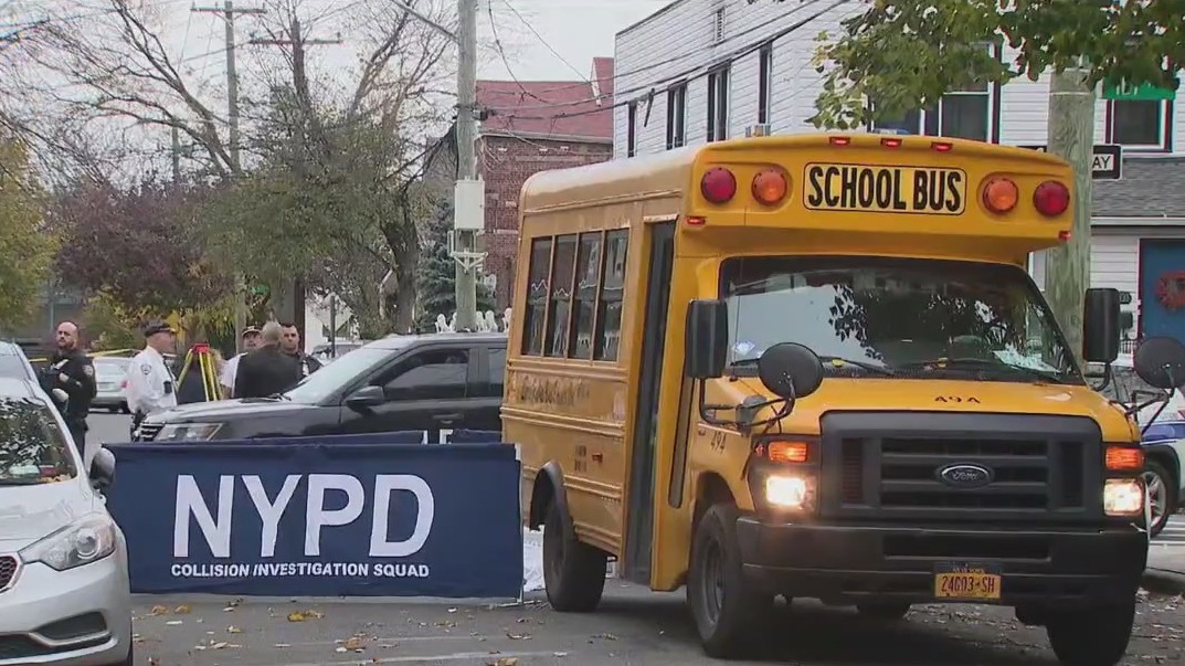 73-year-old grandmother struck and killed by school bus in Queens