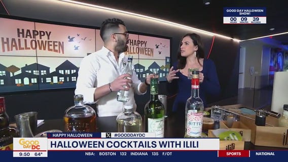 Halloween cocktails with ilili