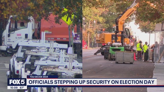 DC steps up security on Election Day