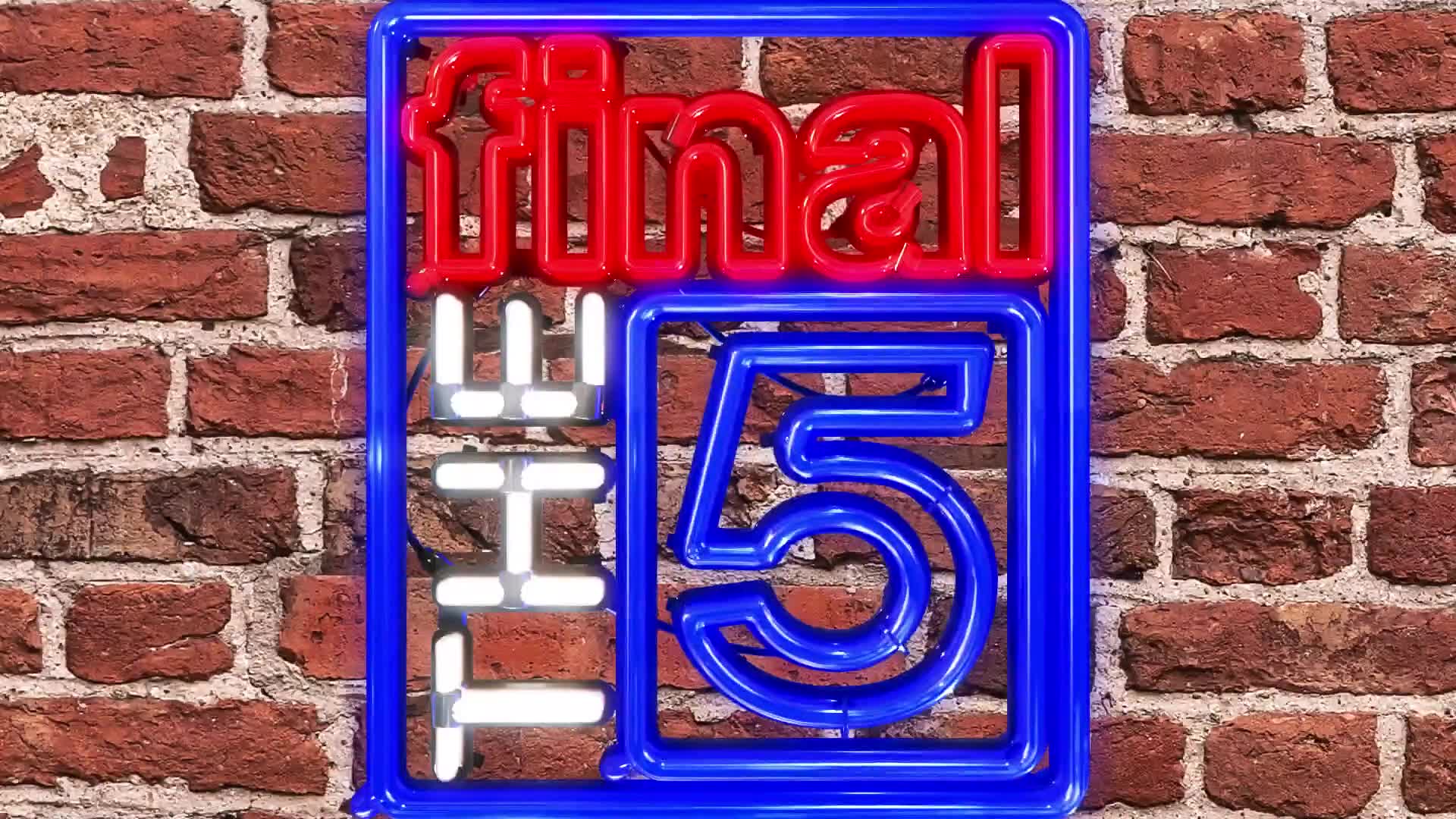 The Final 5: November 1, 2024