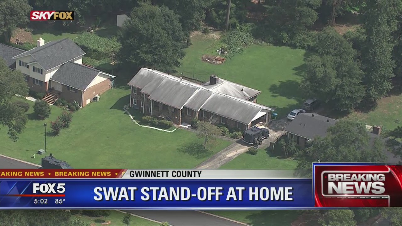 SWAT standoff at home | FOX 5 Atlanta