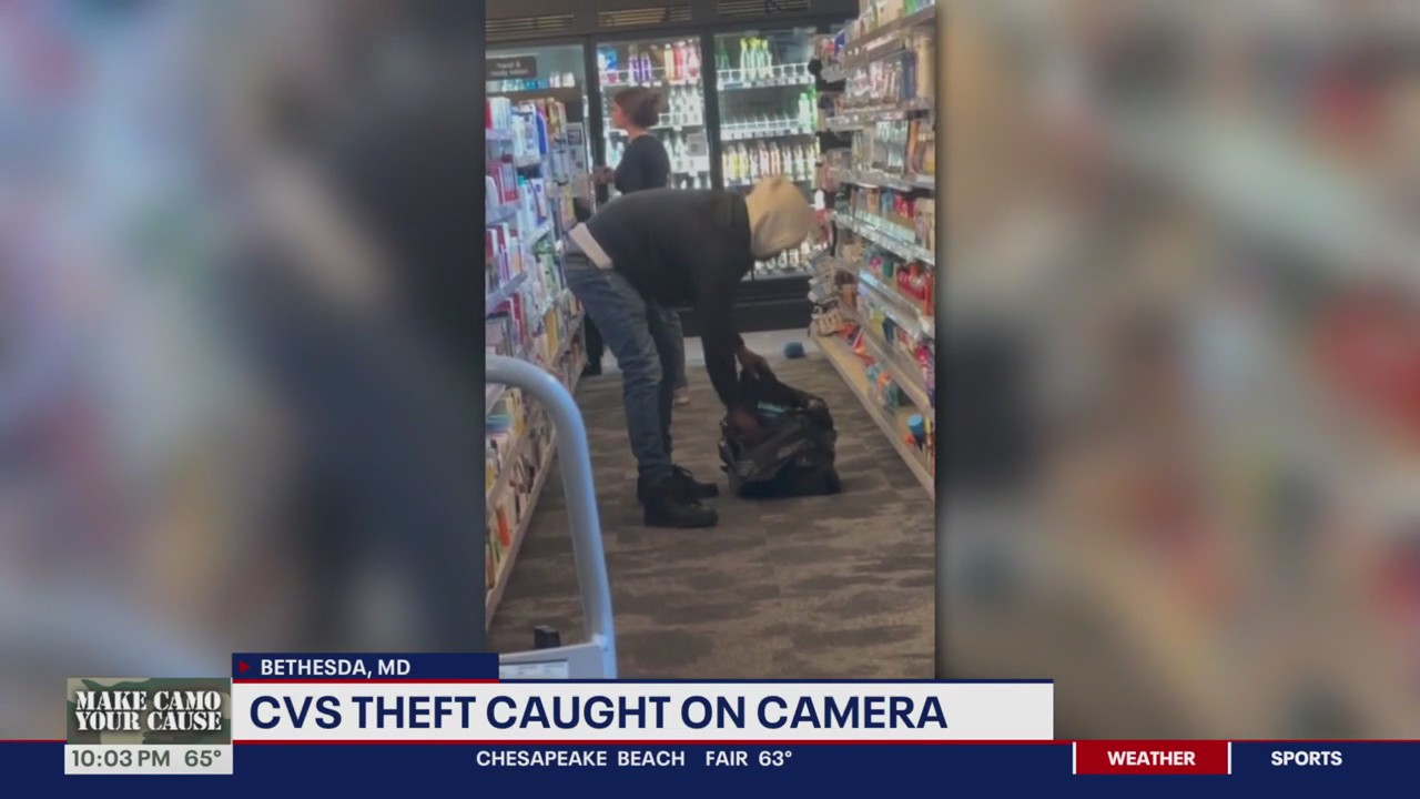 CVS theft caught on camera in Maryland | FOX 5 DC