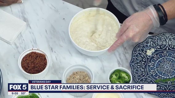 Military veteran showcases savory DIY onion dip on the FOX 5 After Show