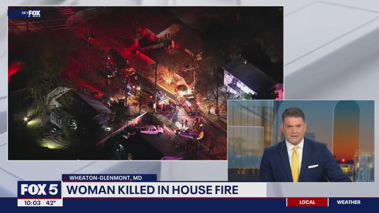 Woman killed in Wheaton house fire | FOX 5 DC