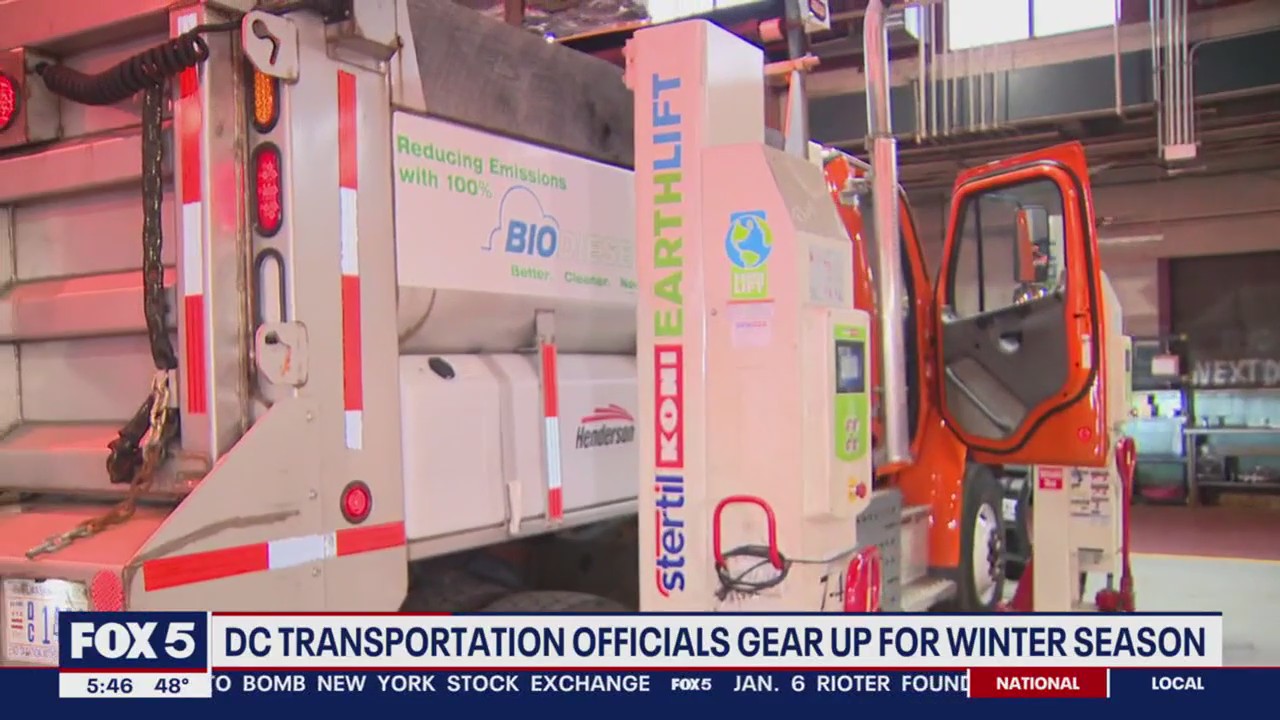 DC Transportation officials preparing for winter season | FOX 5 DC