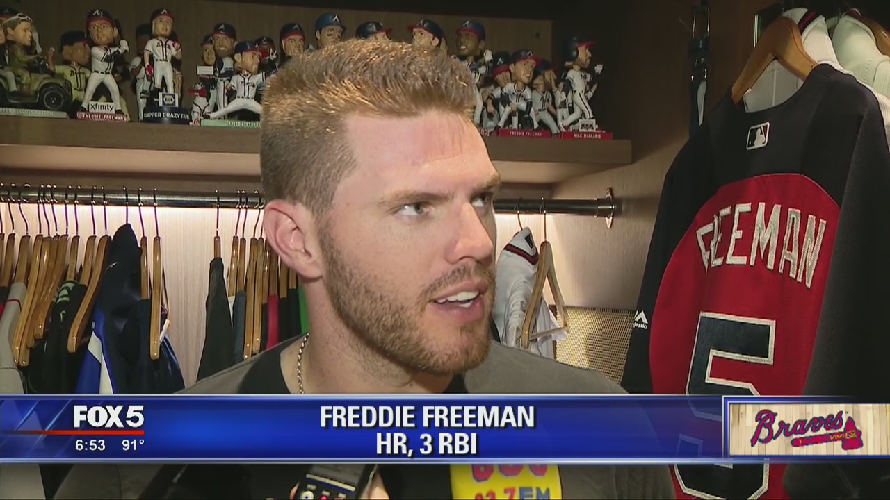 Freddie Freeman on breaking 4-game losing streak