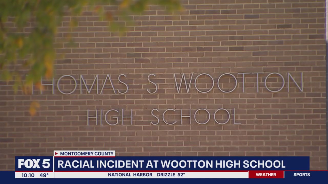Wootton High principal on leave after racial slur found in classroom ...