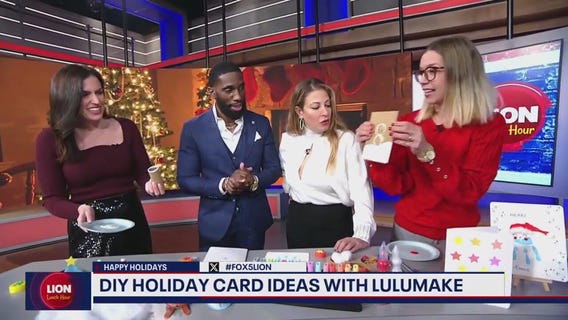 DIY Holiday Card Ideas with LuluMake