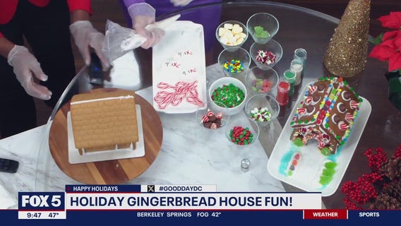 Holiday Gingerbread House Fun