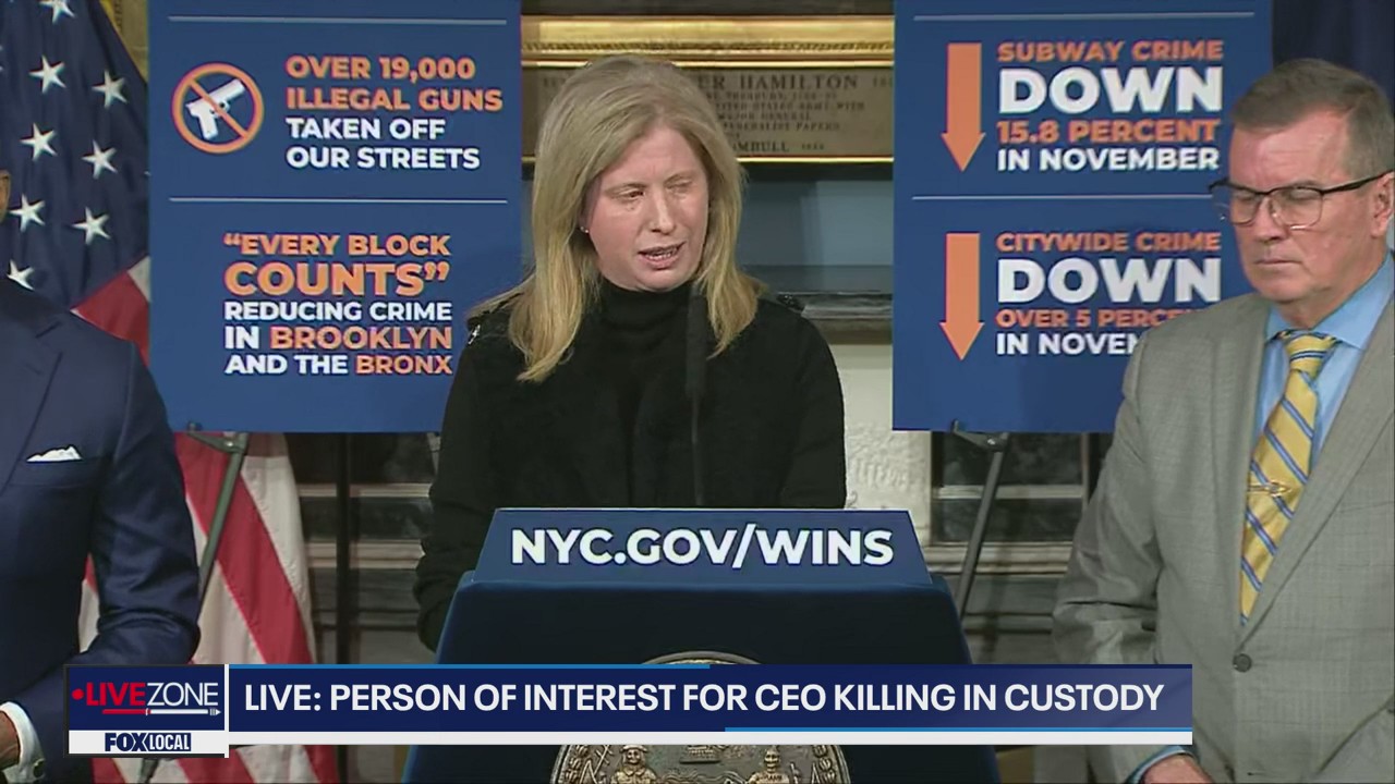 United Healthcare CEO killing: Person of interest in custody | FOX 5 DC