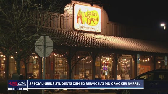 Parent react after special needs students denied service at Cracker Barrel