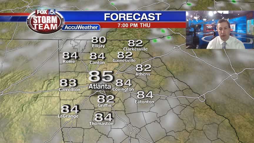 Late Thursday afternoon update: | FOX 5 Atlanta