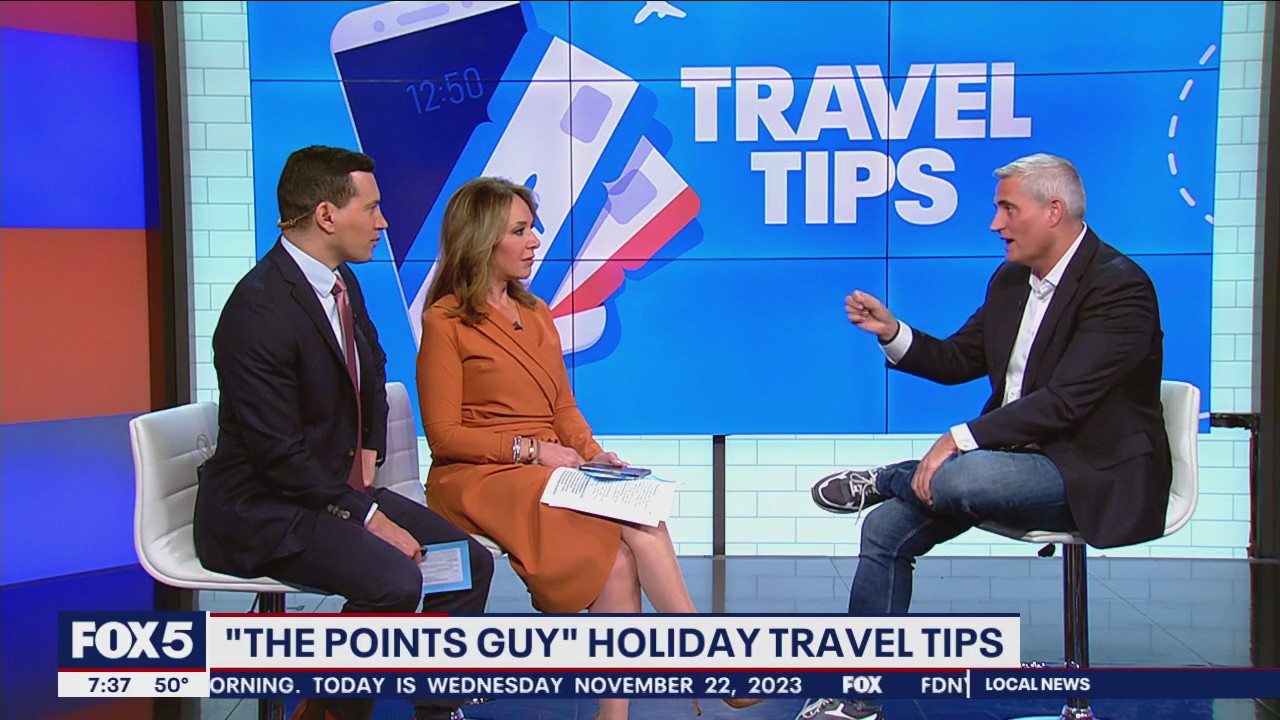 Holiday travel tips from "The Points Guy"