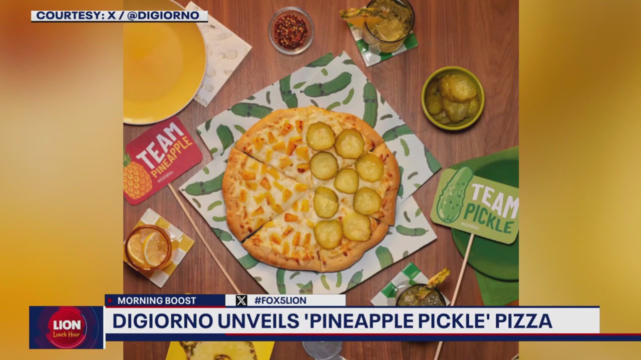 Would you try a pineapple pickle pizza?