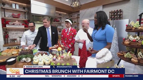 Christmas Brunch with Fairmont DC