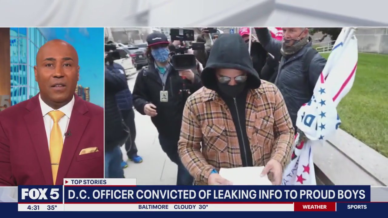 Former MPD Intelligence officer found guilty of obstruction | FOX 5 DC