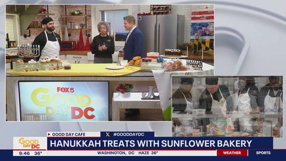 Hanukkah treats with Sunflower Bakery