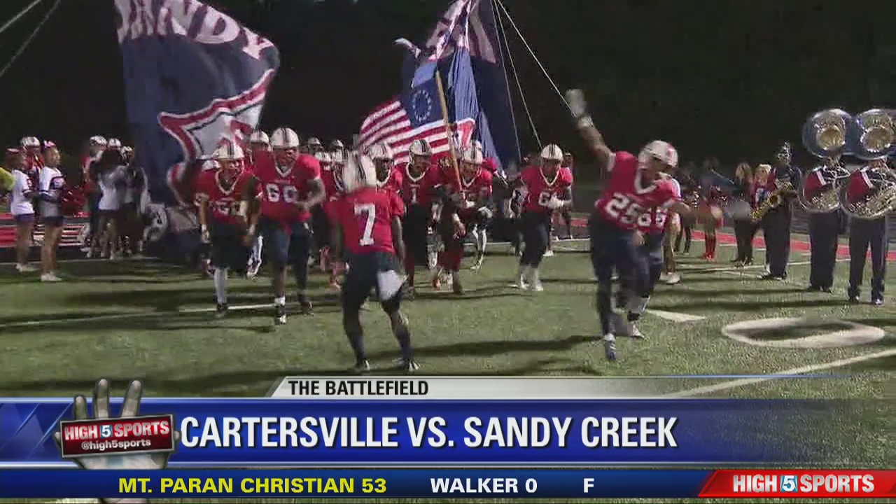 Cartersville vs Sandy Creek