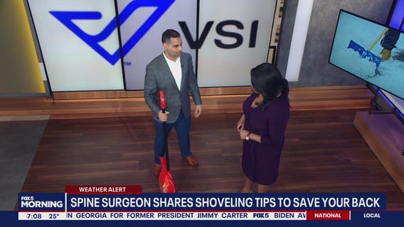 Safe Shoveling Techniques from Virginia Spine Institute