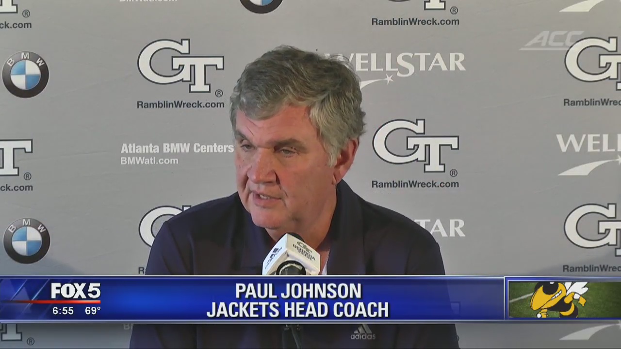 Jackets Coach Paul Johnson on rebounding