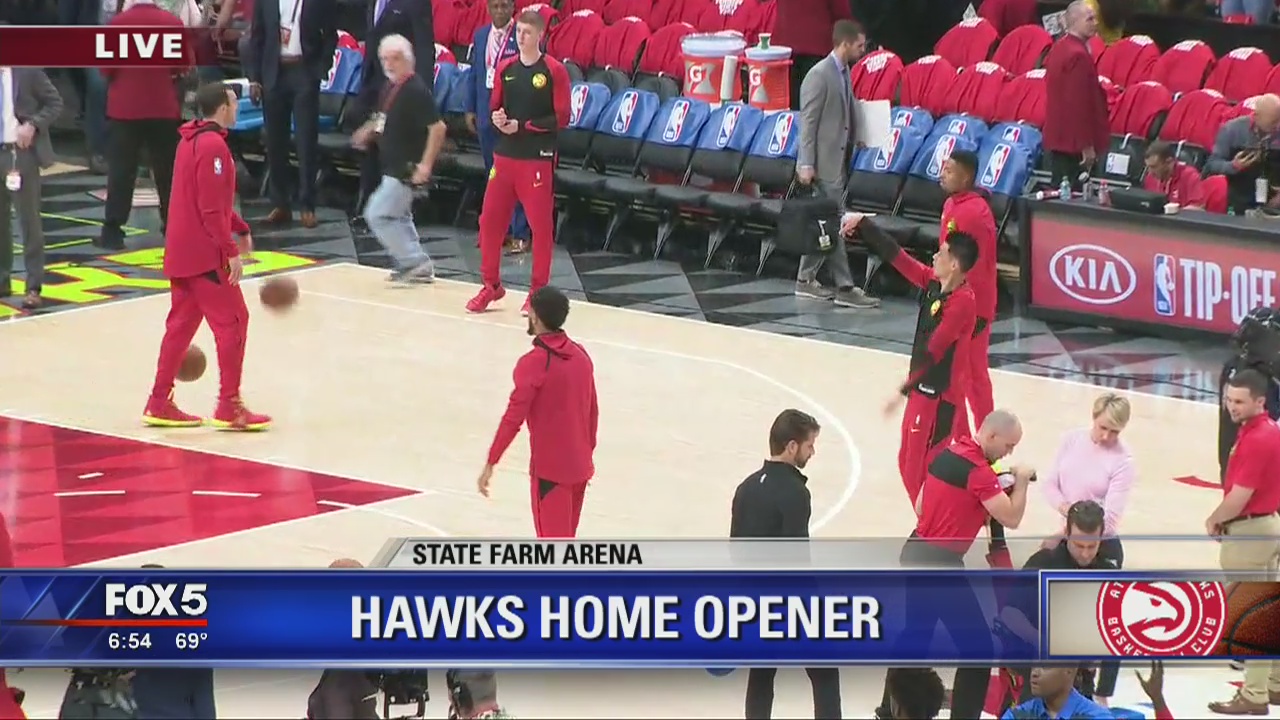 Hawks home opener