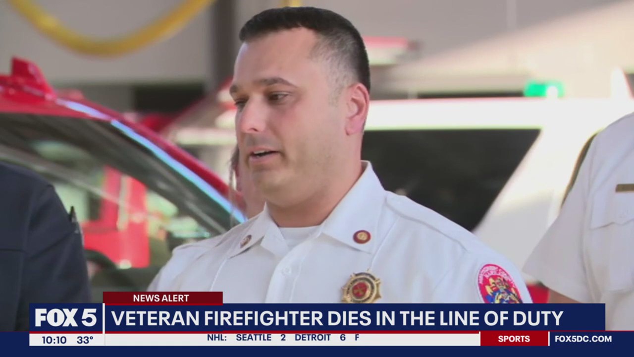 Veteran Montgomery County firefighter dies in the line of duty | FOX 5 DC