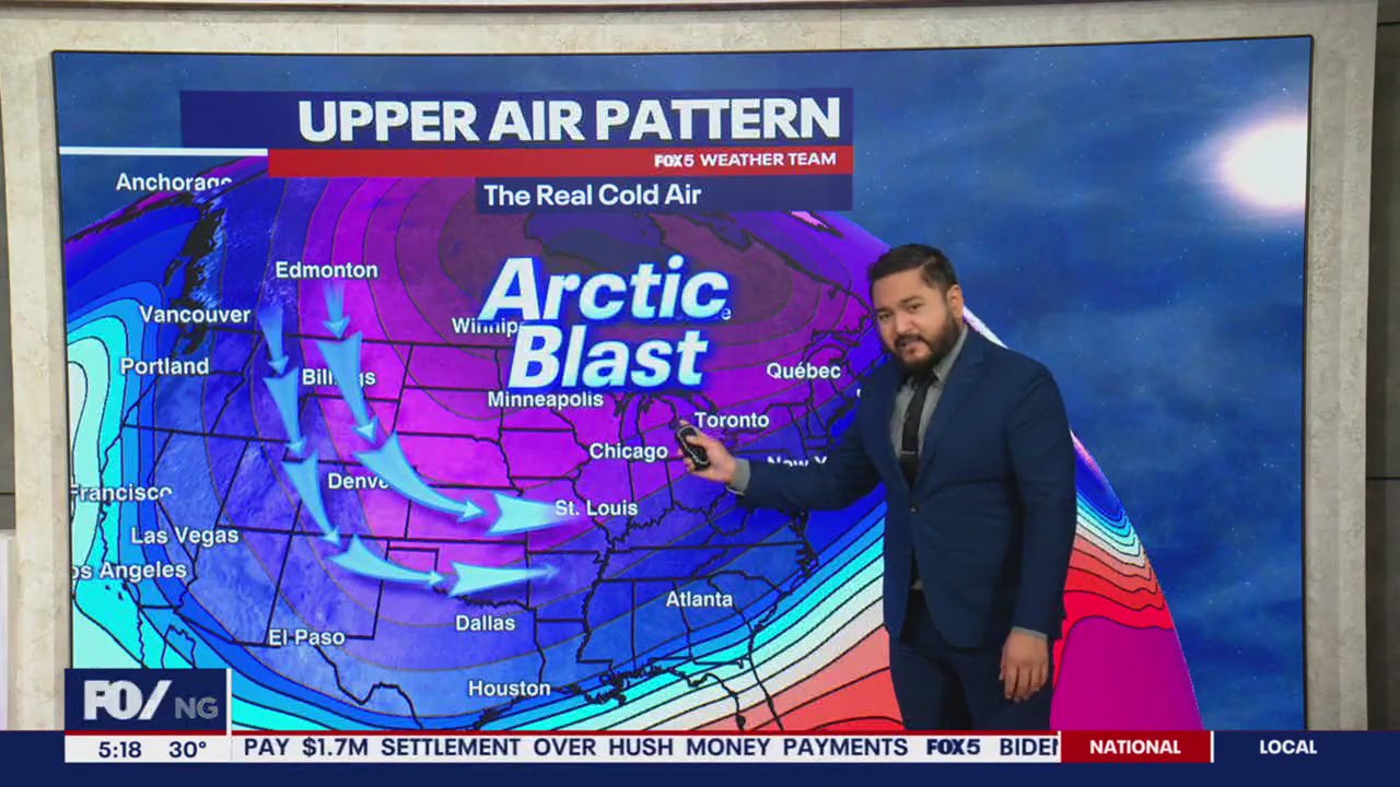 FOX 5 Weather forecast for Monday, January 13 | FOX 5 DC