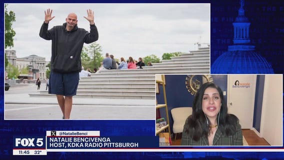 Fetterman becomes first Dem senator to meet with Trump