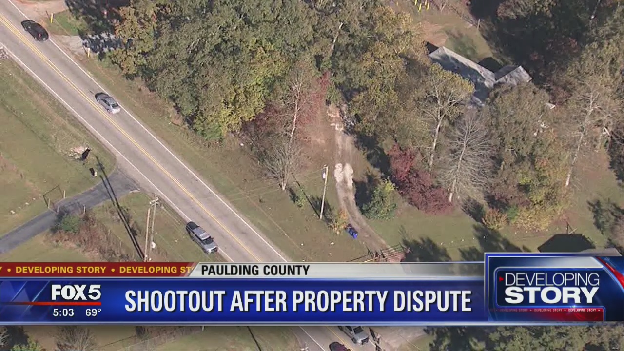 Shootout after property dispute. | FOX 5 Atlanta