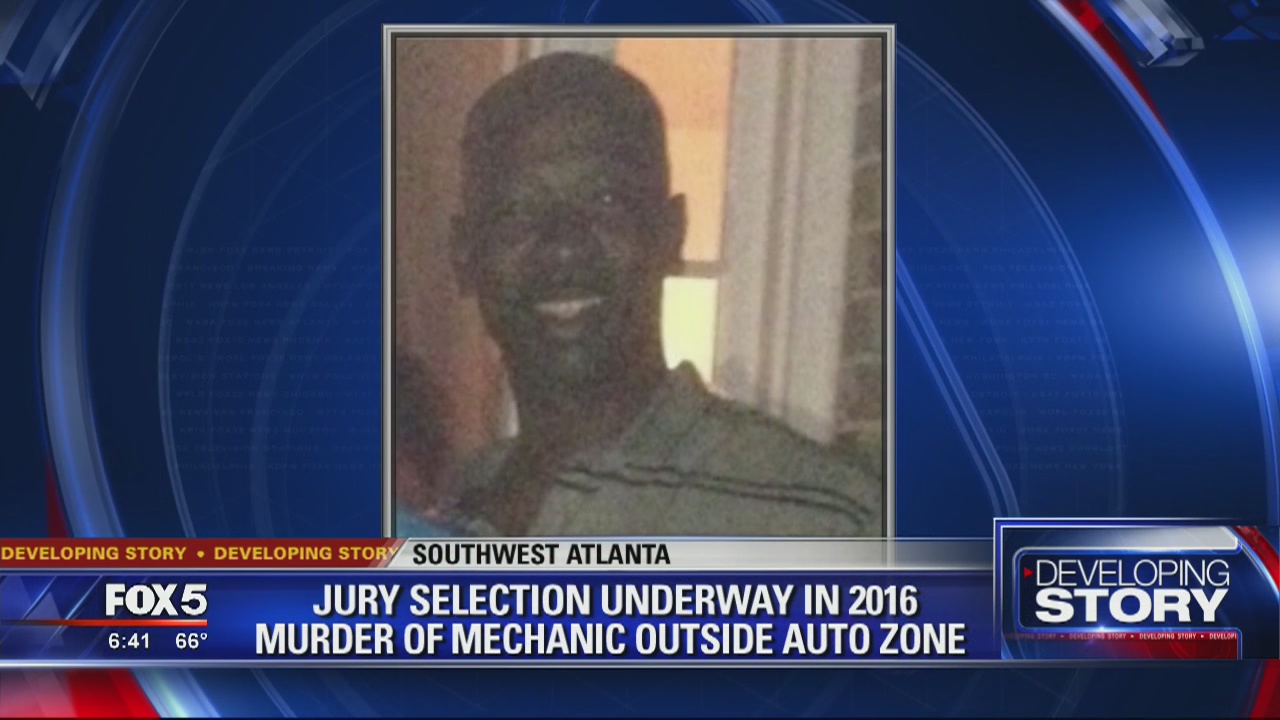 Jury selection underway in 2016 murder of mechanic | FOX 5 Atlanta